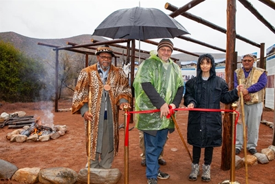 Minister open nuwestaproete by Gamkaberg