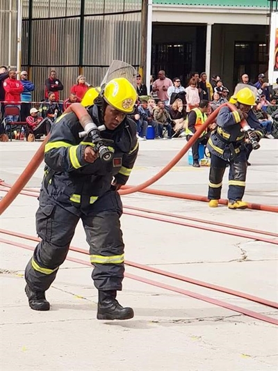 Bitou firefighting team bring home 4 awards