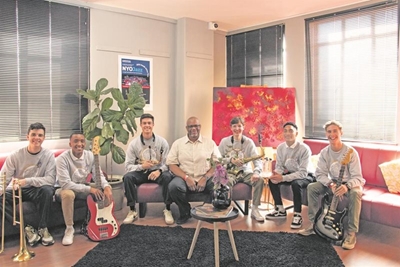Kwaggas op verhoog by SA Jazz-konferensie