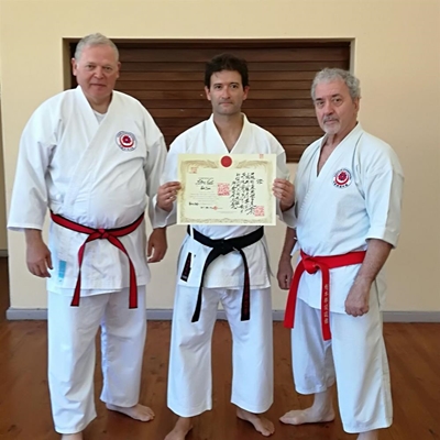 International karate seminar held in Mossel Bay