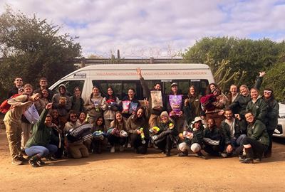 Cango Wildlife Ranch besoek Diereherberg
