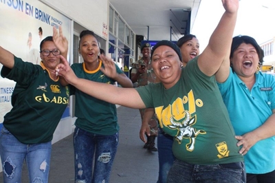 Bokgees op Oudtshoorn