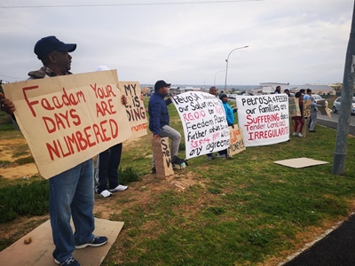 Workers take to the streets