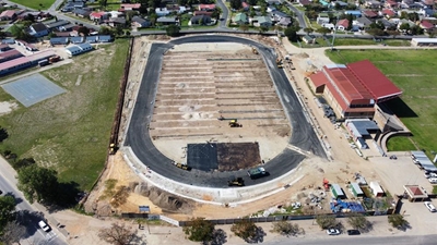 Municipality tackles tartan track head-on