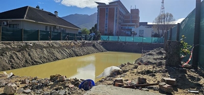 Collapsed Victoria Street building site handed back to owner