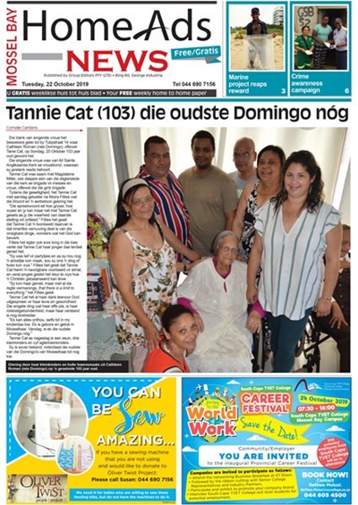 This week's Mossel Bay Home Ads News