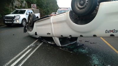 Accident on Outeniqua Pass