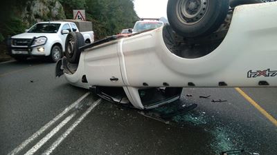 Accident on Outeniqua Pass