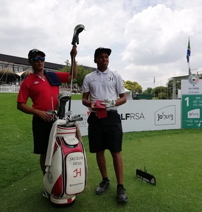 Hess: I want to win the SA Open for all the kids out there