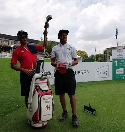 Hess: I want to win the SA Open for all the kids out there