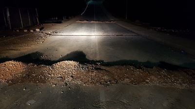 Mayixhaleweg weer gesluit