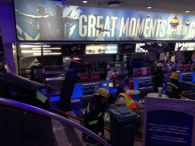 Slush Puppy fire halts movies at Garden Route Mall