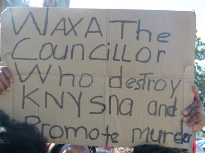 Stumbling testimony of Molosi murder accused