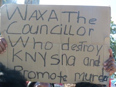 Stumbling testimony of Molosi murder accused