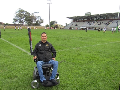 Sy liefde vir rugby seëvier