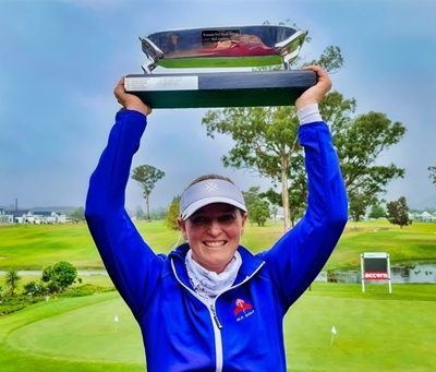 Traut battles back to SA Women’s Mid-Am glory