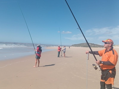 Eden kushengel ligakompetisie op verskeie strande in Mosselbaai gebied