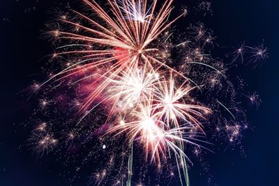 No fireworks anytime, anywhere