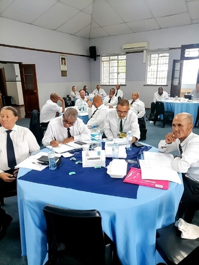 1st quarterly meeting of Cape Corps veterans