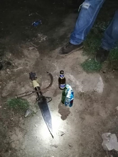Petrolbomme in Conville gevind