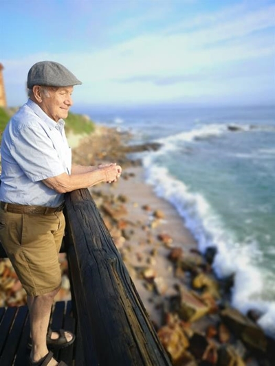 Oom Pieter vier goeie 90 jaar