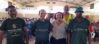 Gift of Givers reik na Heidelberg-oues uit