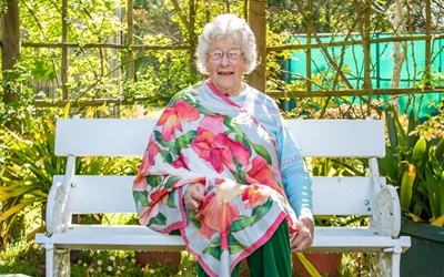 Knysna's beautiful rose in bloom