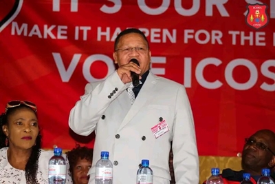 Icosa mis die afsnydatum vir komende verkiesing