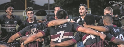 Hoër Volkskool se rugbysege in beeld