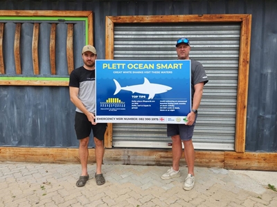Shark awareness campaign kicks off in Plettenberg Bay