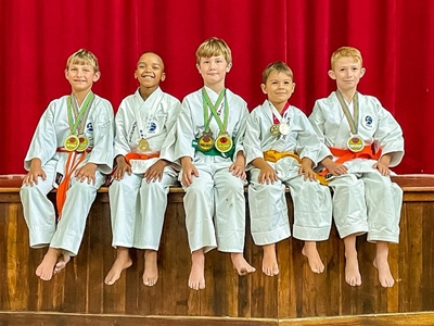 Local karateka excel at nationals