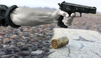 Victim opens fire on bank card thieves