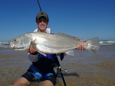 Plett hengel seëvier in Kleinbrak