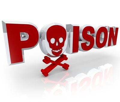 Poisoning warning