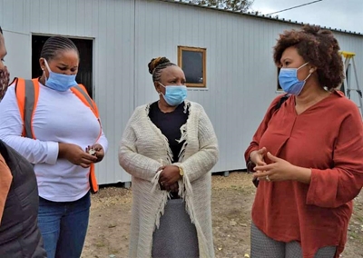 Emergency building material finally used