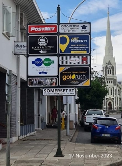 Drab signage boards upgraded by Revive