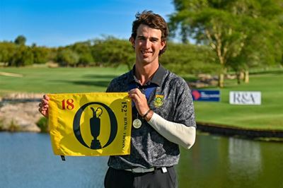 Van der Merwe books 152nd Open berth in Africa Amateur