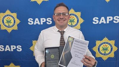 Combrinck is polisie se man van die jaar
