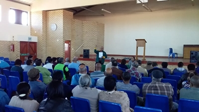 Inligtingsessie vir afgetredes