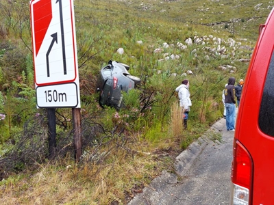 Motor rol op Outeniquapas