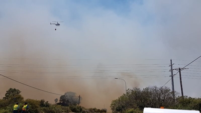 Firefighting capacity stretched by several fires