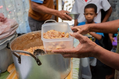 Soup kitchens going full throttle