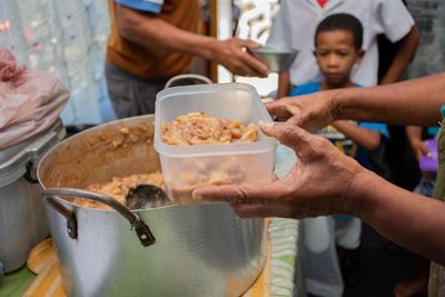 Soup kitchens going full throttle