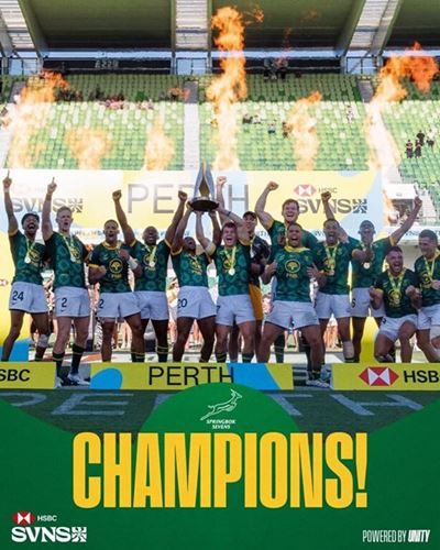‘That was a special performance,’ says coach Snyman after Blitzboks’ Perth victory