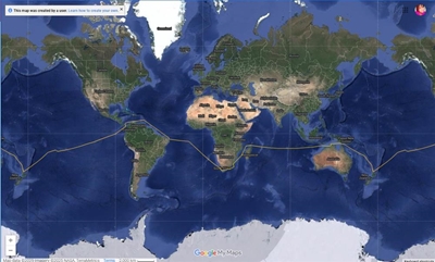 Stuurman verduidelik Vaquita II roete
