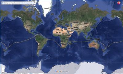 Stuurman verduidelik Vaquita II roete