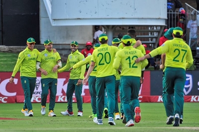 South African cricketers in self-isolation