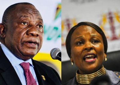 Ramaphosa gets banking records submitted by Mkhwebane sealed