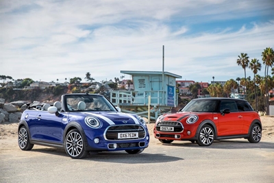 New Mini in hardtop and convertible