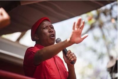He banna! says disappointed Malema while Mbalula ‘faints’ at the sight of Beyonce